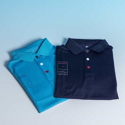 Boccia Polo Shirt In Two Colors-sky Blue-Blue | ParaVida Sport