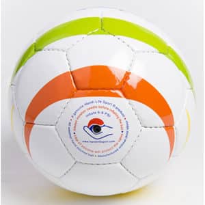 Rainbow Football ball