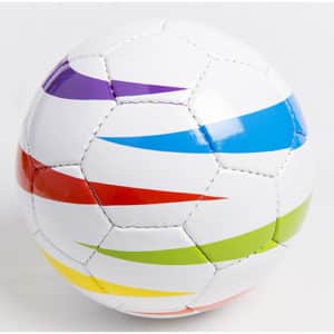 Balón de fútbol arcoíris para ciegos