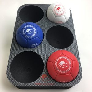 NEW: Boccia foam tray for 6 balls – improved version