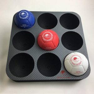 NEW: Boccia foam tray for 9 balls – improved version