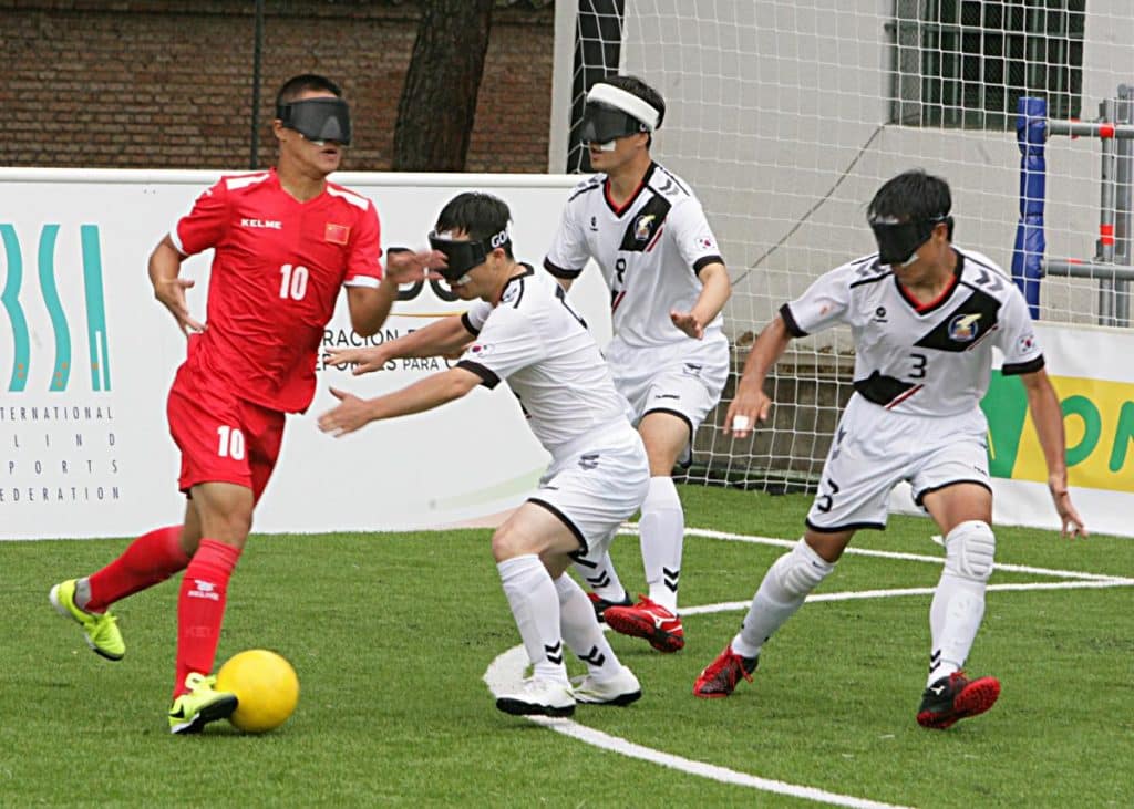 Blind football