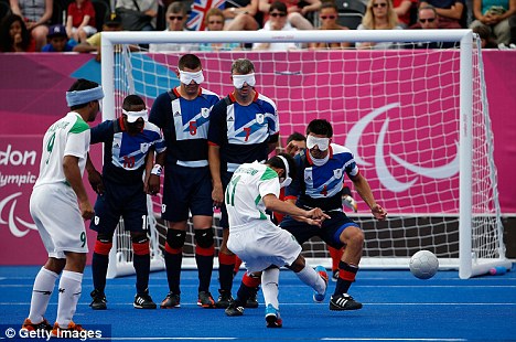 Blind football