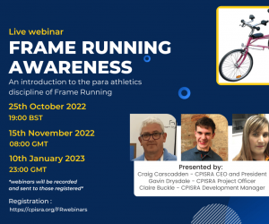 3 FREE Frame Running Webinars