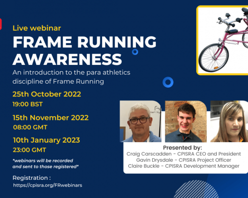 3 FREE Frame Running Webinars